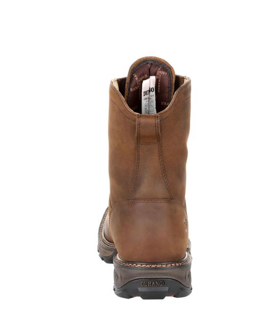 Durango Brown Maverick Xp Waterproof Lace Up Boot for men