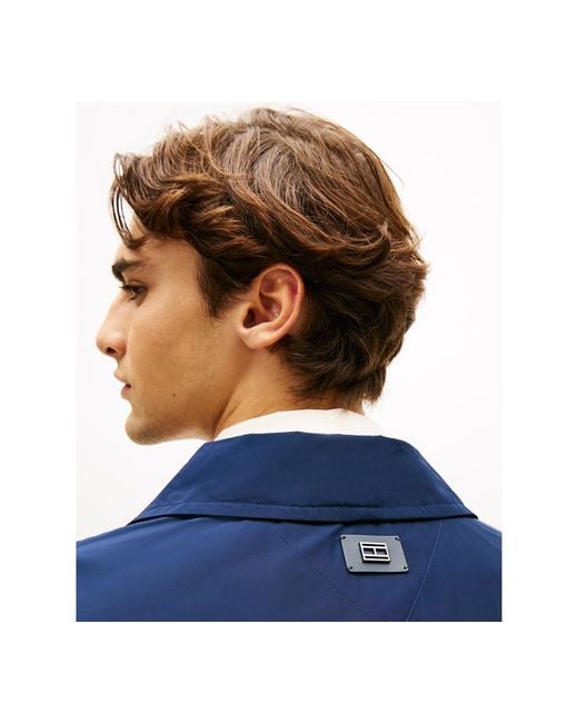 Tommy Hilfiger Blue Regular-fit Performance Jacket for men