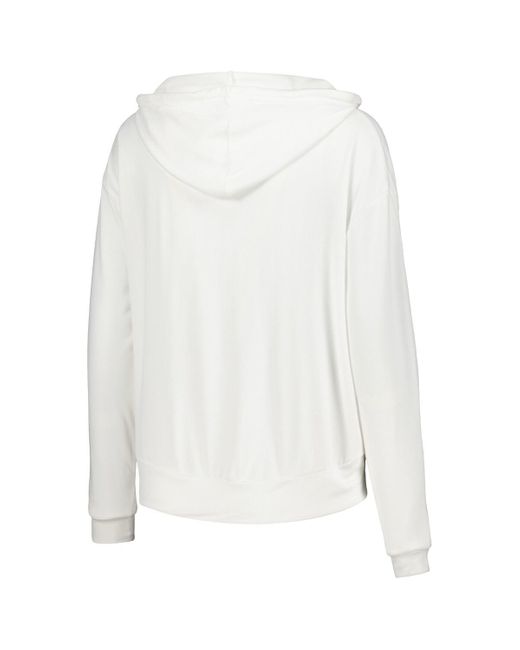 Concepts Sport White Nashville Sc Accord Hoodie Long Sleeve Top