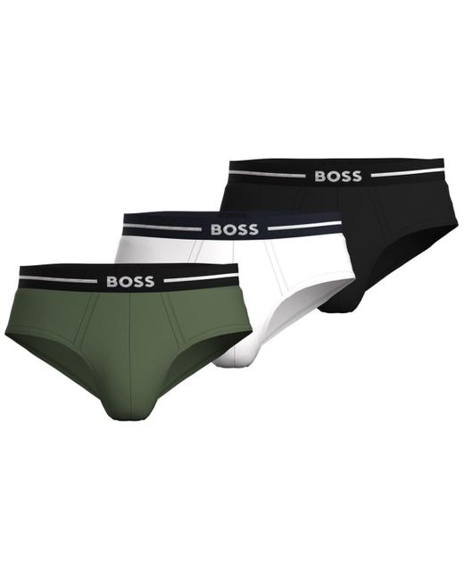 Boss Black Boss By 3-pack Hip Brief Bold Underwear for men