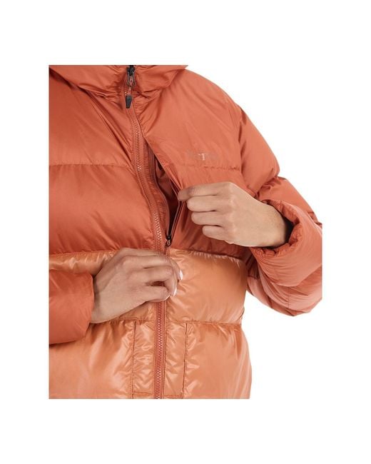 Marmot Orange Guides Hooded Jacket
