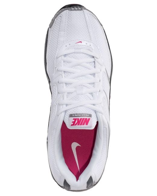 women's reax run 5 running sneakers from finish line