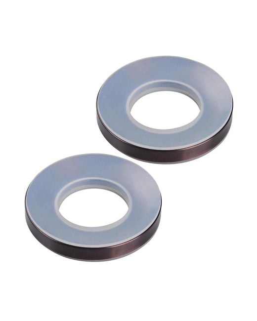 Yescom Blue Aquaterior Bathroom Sink Mounting Ring Orb For Countertop Glass Vessel Sink Drain Mount Support 2 Pcs