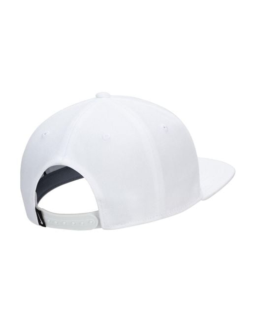 Nike Gray Futura Pro Performance Snapback Hat for men