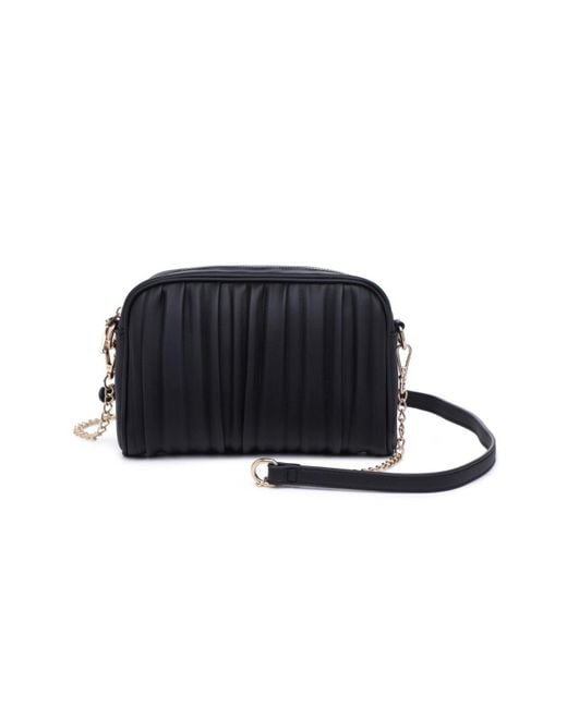 Urban Expressions Nadiya Shirred Crossbody Bag in Black Lyst
