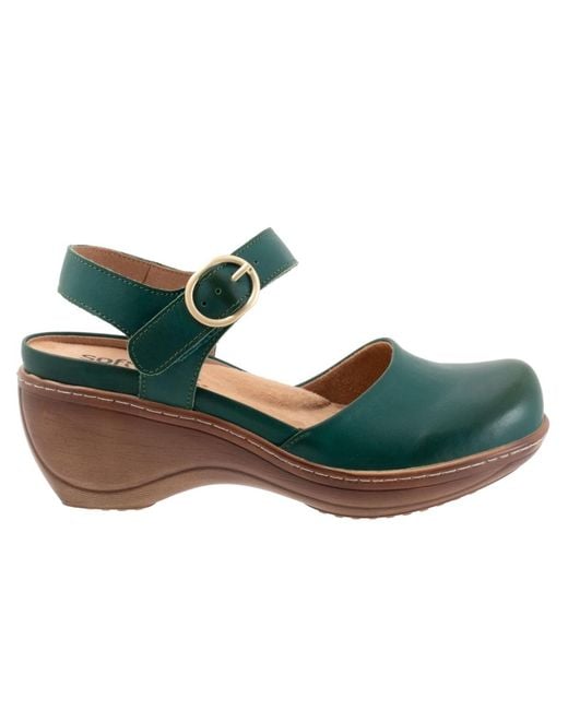 Softwalk® Green Mabelle Clog