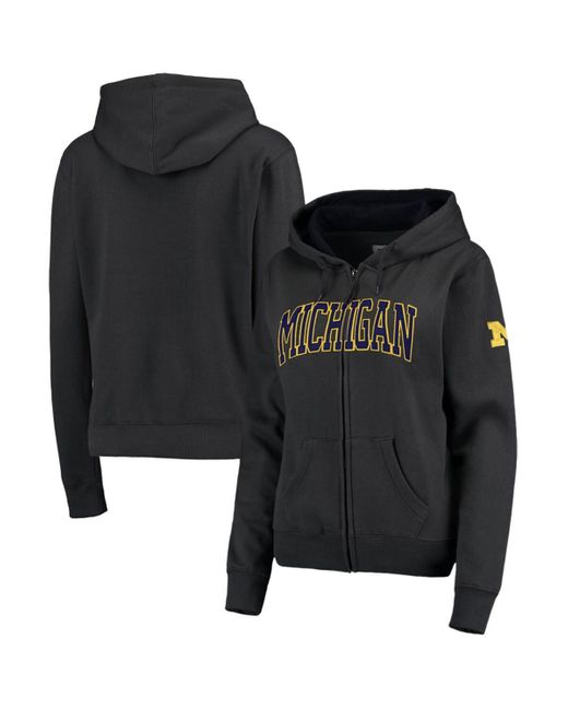 Michigan wolverines full zip hoodie store