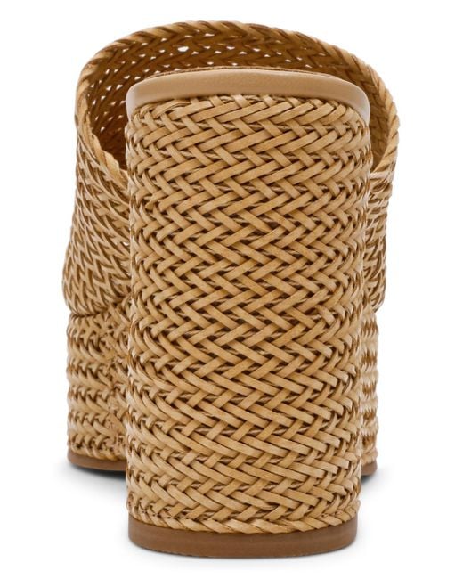 Steve Madden Brown Cassi Platform Wedge Slides