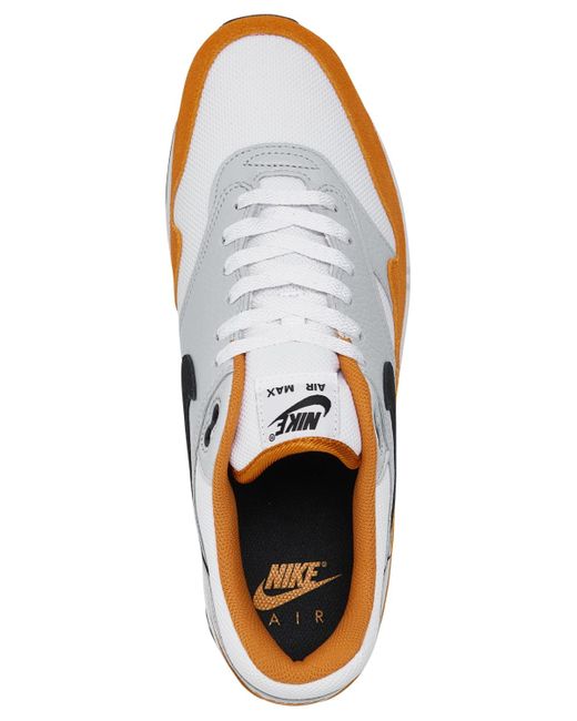 Nike White Air Max 1 Casual Sneakers From Finish Line for men