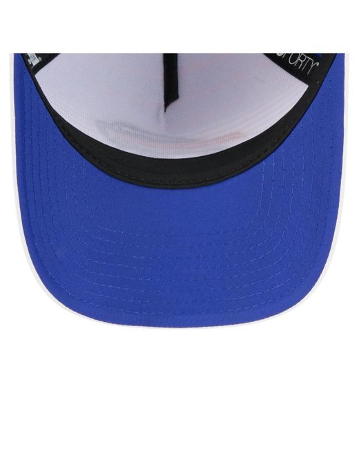 KTZ Blue White/royal Buffalo Bills Adventure Gradient 9forty M-crown A-frame Adjustable Hat for men