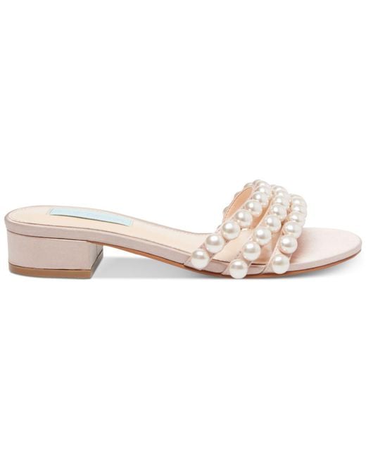 Blue by betsey johnson dara sandals on sale
