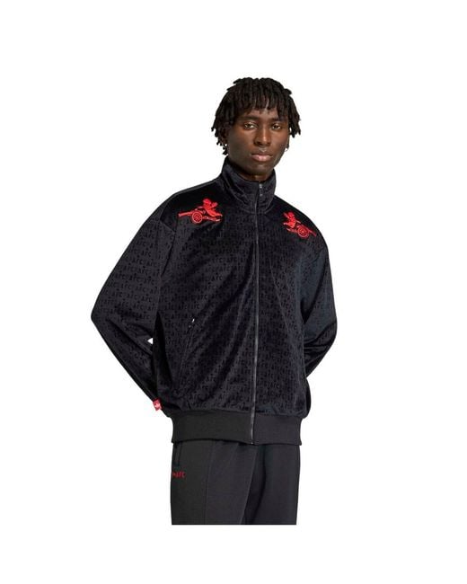 adidas Arsenal X Places Faces Full-zip Track Jacket in Blue for