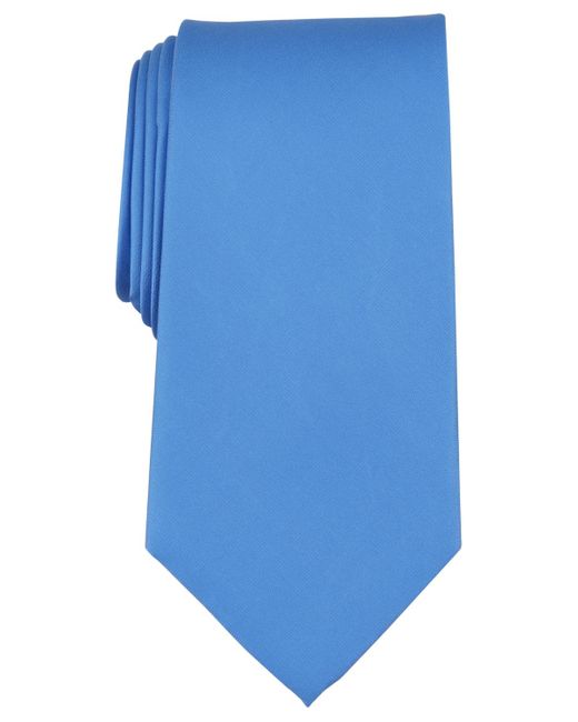 Michael Kors Blue Sapphire Solid Tie for men