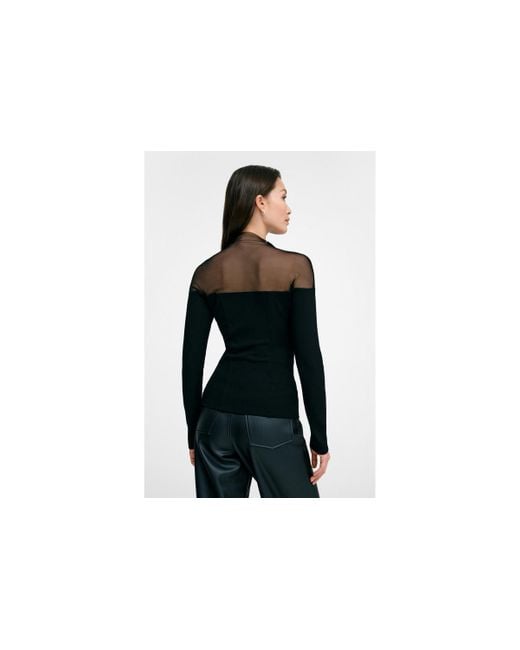 MARCELLA Black Joanna Top
