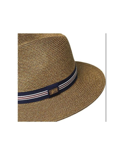 Bailey 1922 Natural Hester Fedora Hat for men