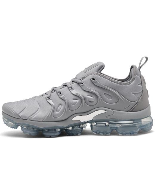 Nike Gray Air Vapormax Plus Running Sneakers From Finish Line for men