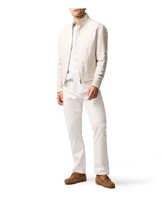 Rodd & Gunn White Staveley Jacket for men