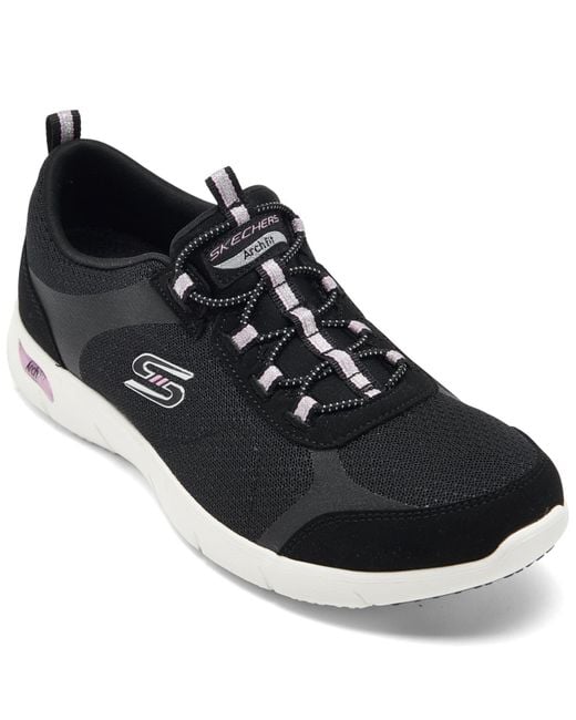 Skechers Lace Arch Fit Refine - Her Best Arch Support Slip-on Walking ...