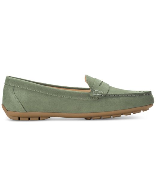 Style & Co. Green Serafinaa Driver Penny Loafers