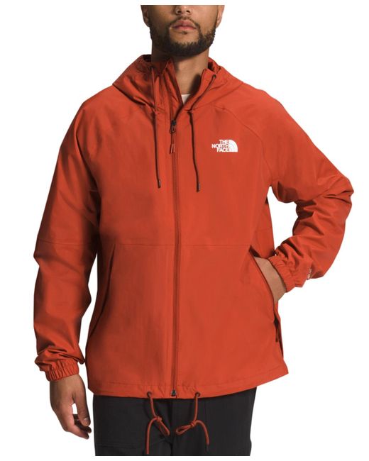 The North Face Antora Hooded Rain Jacket in Red for Men Lyst