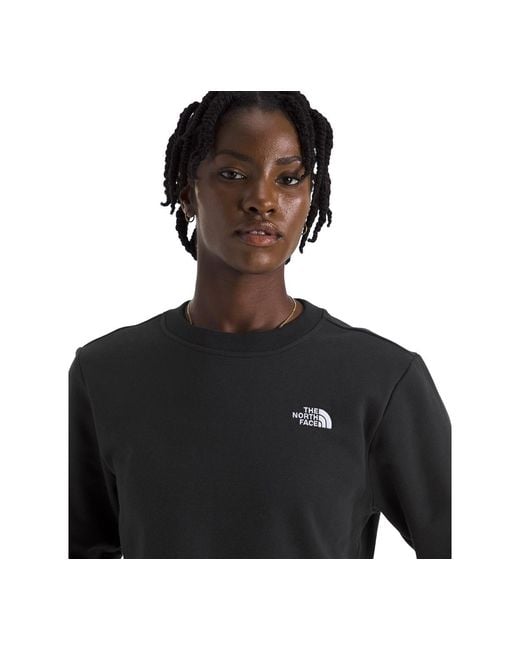 The North Face Black Evolution Simple Dome Crewneck Sweatshirt
