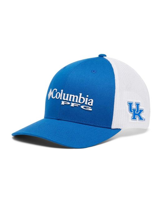 Columbia Blue Kentucky Wildcats Pfg Adjustable Hat for men