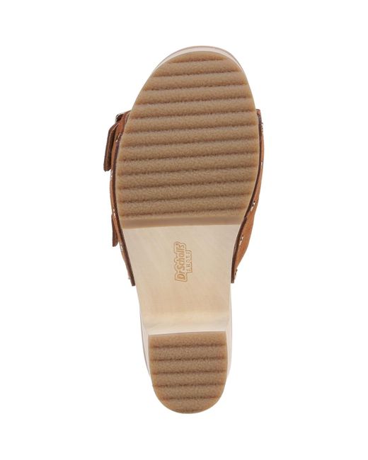 Dr. Scholls Brown Original Vibe Slide Platform Sandals