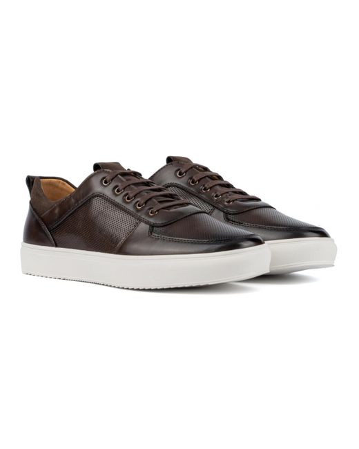 Xray Jeans Brown Andre Low Top Sneakers for men