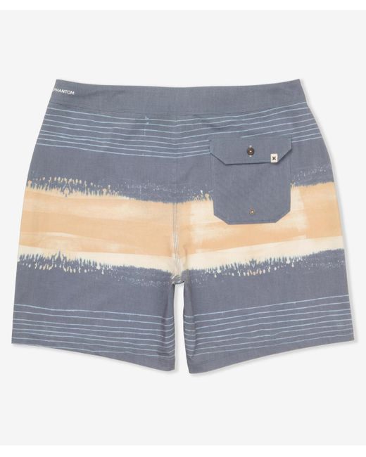 Hurley Blue Phantom Naturals Tailgate 18 Boardshorts for men