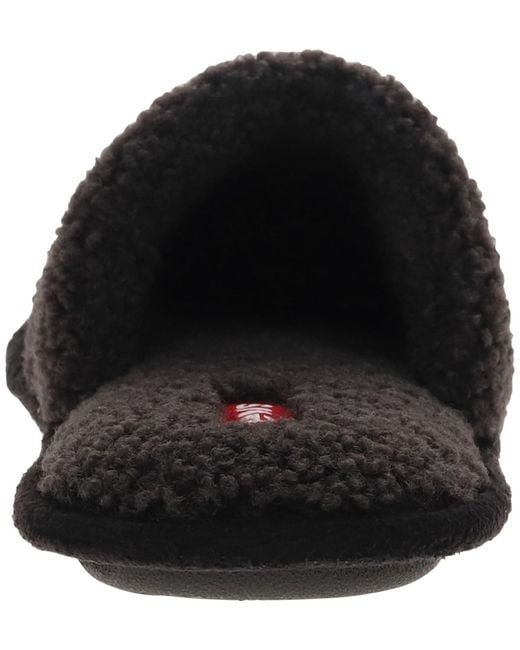 Levi's Black Talya Round Toe Scuff Slippers