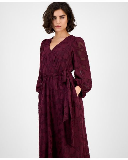 anne klein red wrap dress Anne Klein Womens Red/Pink Colorblock Faux-Wrap Dress Size 6