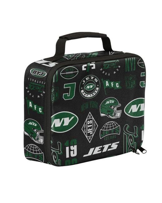 Outerstuff Black New York Jets Backpack And Lunchbox Set