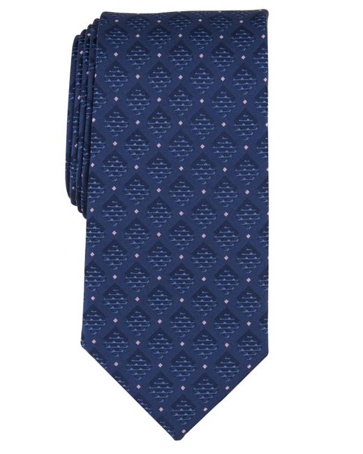 Perry Ellis Blue Hamlin Geo-dot Tie for men