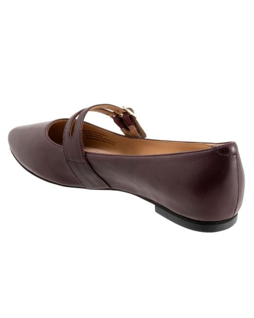 Trotters Brown Emerald Flat