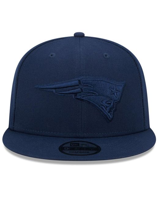 KTZ Blue New England Patriots Color Pack 9fifty Snapback Hat for men