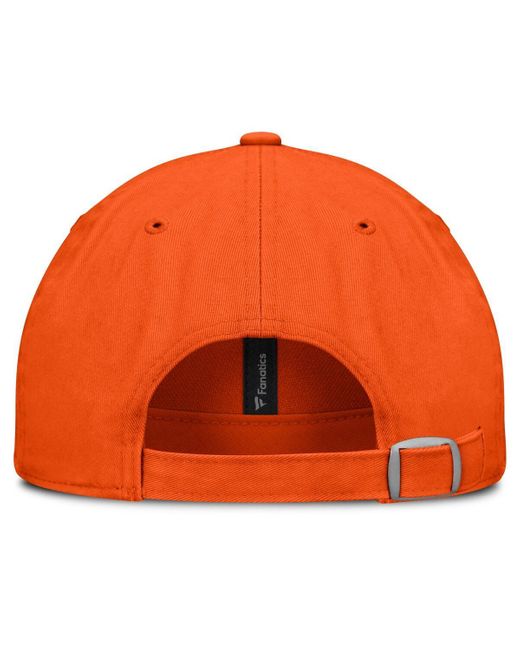 Fanatics Orange Oklahoma State Cowboys Archer Adjustable Hat for men