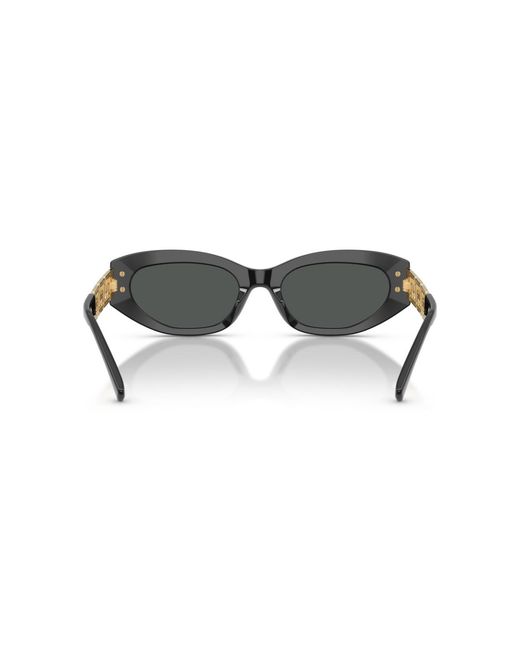 Versace Black Cat Eye Sunglasses