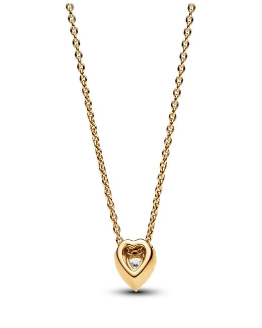 Amazon.com: God's heart Gold & Sterling Silver Necklace : Clothing, Shoes &  Jewelry