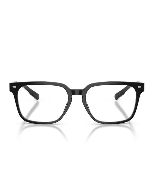 Brooks Brothers Brown Rectangle Eyeglasses for men