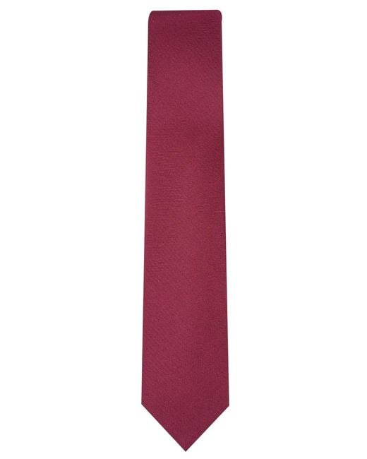 Club Room Red Solid Tie for men