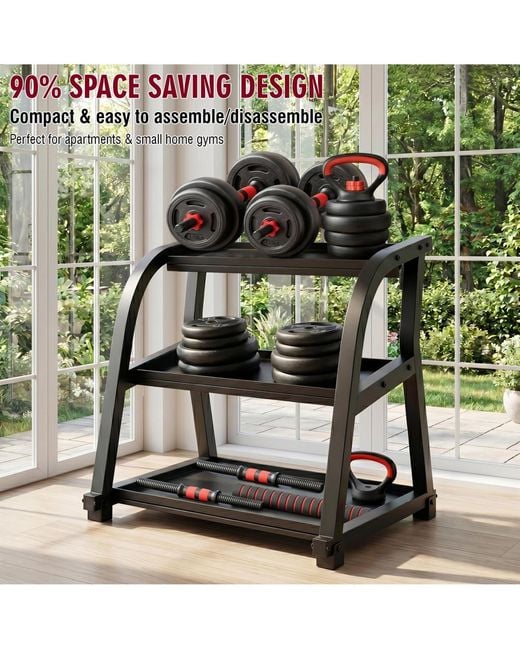 Zeny Blue 66lb Adjustable Dumbbell Set