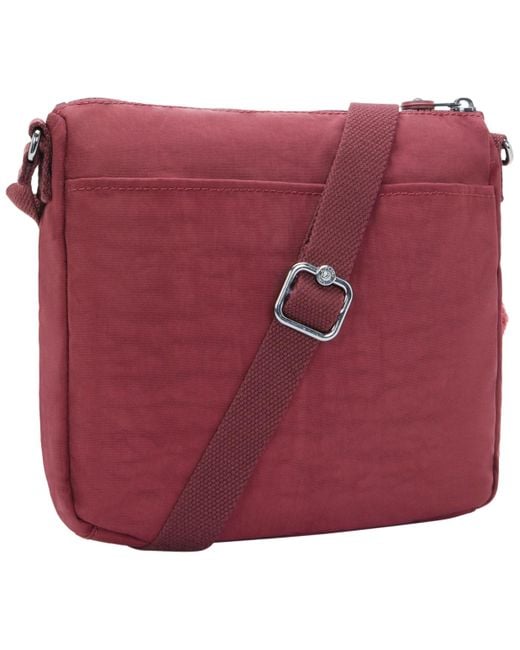 Kipling Red Sebastian Medium Crossbody Bag