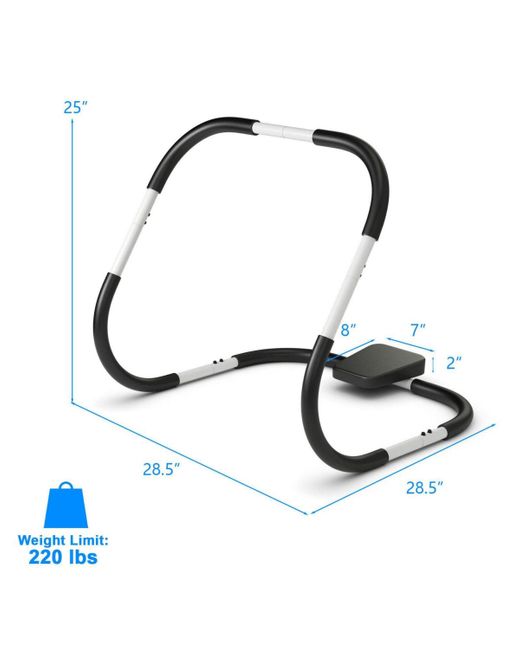 Hongge Metallic Portable Ab Trainer