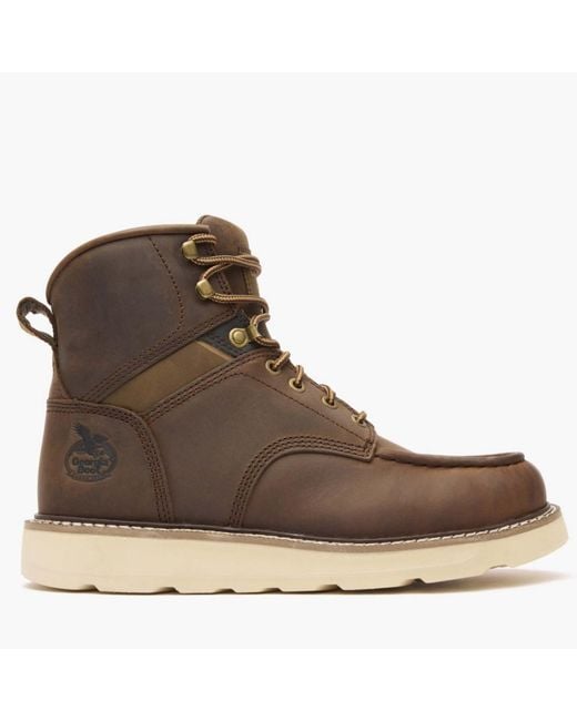 Georgia Boot Brown Core 37 6" Work Boot for men