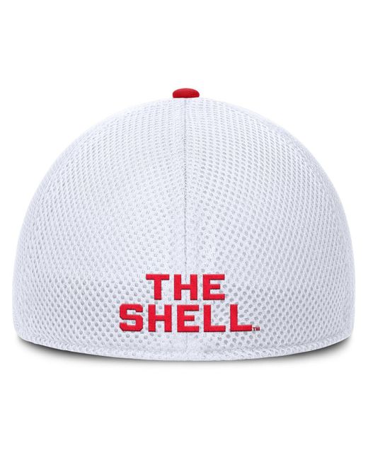 Fanatics Heather Gray/white Maryland Terrapins trigger Flex Hat for men
