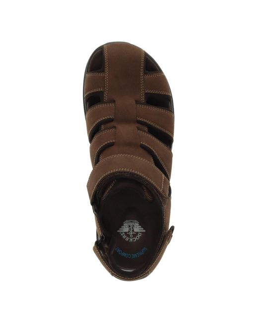 Dockers Brown Byrd Sandals for men