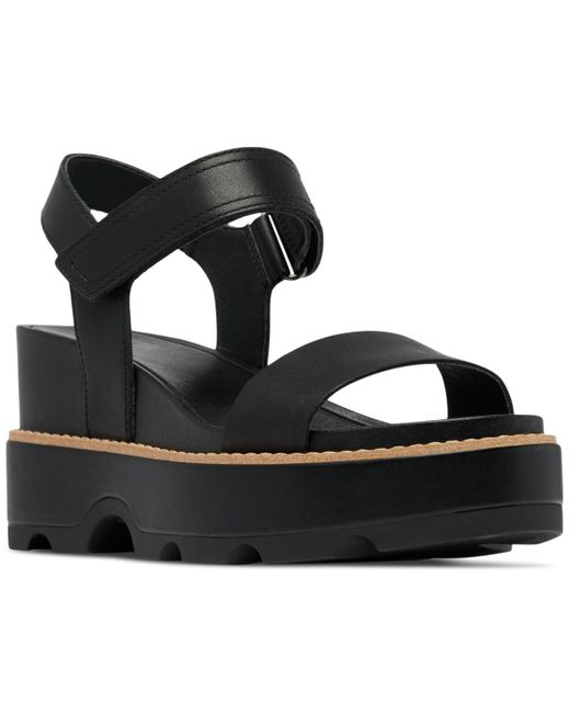 sorel joanie strap wedge