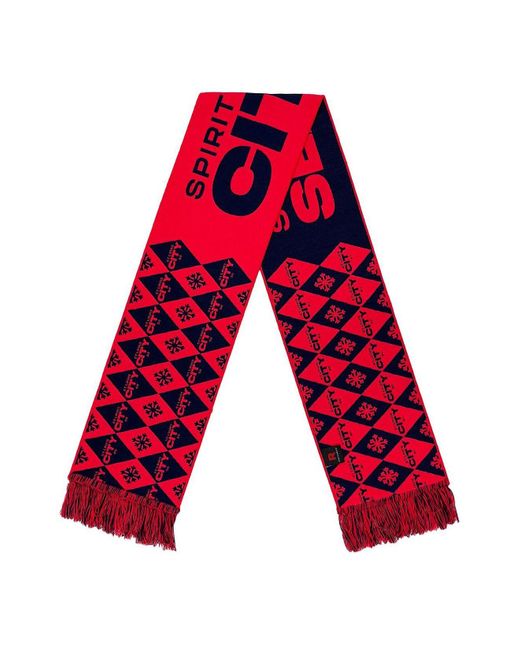 Ruffneck Scarves Red St. Louis City Sc Spirit Of The City Scarf