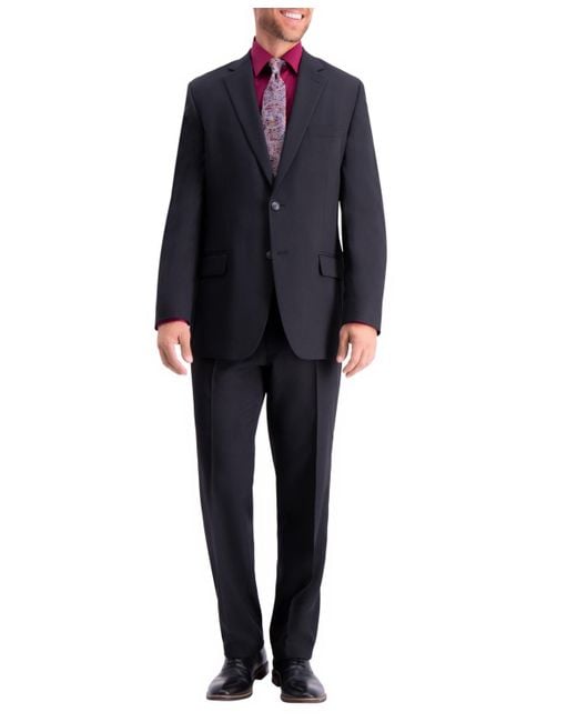 Haggar Blue Travel Performance Suit Separates Jacket for men