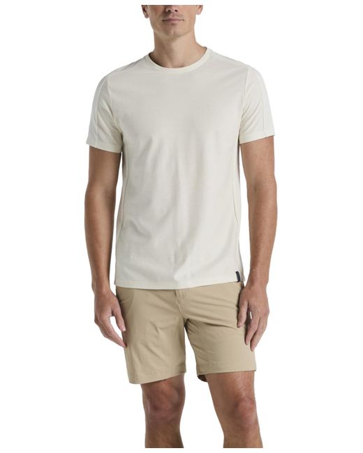 Perry Ellis Gray Solid Stretch 8" Tech Shorts for men